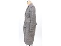 Emporio Armani Unusual Woven Skirt Suit; Size 46 Blazer, Size 48 Skirt