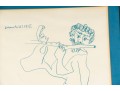 Picasso 1967 Limited Edition Lithograph, Flute Player And Female Nude For Restoration