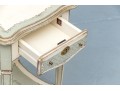 Charming Painted Accent Side Table 