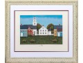 T. Jeremenko Ltd. Ed. Serigraph, Rural Town, With Pencil Remarque