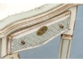 Charming Painted Accent Side Table 