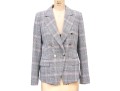 Escada Striking Plaid Double Breasted Pants Suit, Size 40, Please See Note