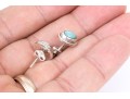 Sterling Silver Turquoise Stud Earrings