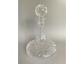 Waterford Crystal Lismore Ship Decanter With Multi-cut Stopper