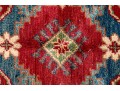 Soft Hand Knotted Wool Pakistan Kayak Area Capet, 7' X 4'-10