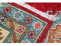 Soft Hand Knotted Wool Pakistan Kayak Area Capet, 7' X 4'-10