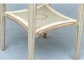 Charming Painted Accent Side Table 