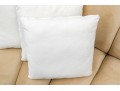 Three Quality Textural White Accent Pillows