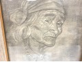 Richard A. Roberts Pencil Signed Limited Edition Print Of A Native American