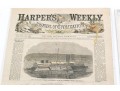 Two 19th Century Original London Newspaper Front Pages- Harper's Weekly And The Illus. London News 