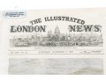 Two 19th Century Original London Newspaper Front Pages- Harper's Weekly And The Illus. London News 