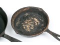 Three Cast Iron Pans