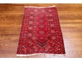 Hand-Knotted Wool Accent Mat, 3'-8 X 2'-4