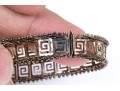 Sterling Vermeil Greek Key Chain Bracelet