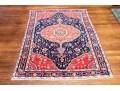Hand-Knotted Wool Carpet, 6'-5