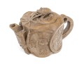 Chinese Signed Yixing Pottery Teapot With Lid