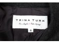 Trina Turk Charcoal Grey Knit Style Pantsuit, Size 8