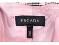 Escada Striking Plaid Double Breasted Pants Suit, Size 40, Please See Note