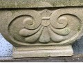 Pair Of Cast Cement Neoclassical Style Square Planters