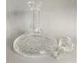 Waterford Crystal Lismore Ship Decanter With Multi-cut Stopper