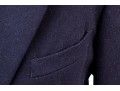 Ermengildo Zegna Navy Blue Double Breasted Blazer, Size 44