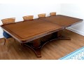 Nancy Corzine Stunning Twin Pedestal Dining Table