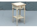 Charming Painted Accent Side Table 