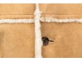 Andrew Marc Tan Suede Shearling Coat, Size XL