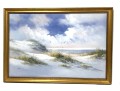 Marillo Signed & Framed Coastal Seascape