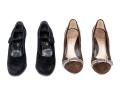 Collection Of Two Pairs Of Suede Pumps, Robert Clerges, Dana Davis Sizes 10 And 11