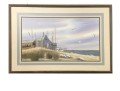 William Lambert Signed Watercolor Titled Lobster Shack