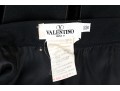 Valentino Miss Valentino Black Wool And Velvet Jacket And Skirt Suit, Size 16