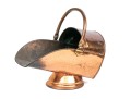 Fine Antique English Copper Coal Scuttle