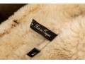 Andrew Marc Tan Suede Shearling Coat, Size XL