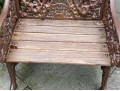 Pair Of Cast Iron Neoclassical Armchairs