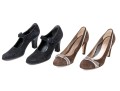 Collection Of Two Pairs Of Suede Pumps, Robert Clerges, Dana Davis Sizes 10 And 11