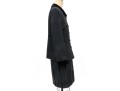 Valentino Miss Valentino Black Wool And Velvet Jacket And Skirt Suit, Size 16