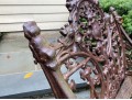 Pair Of Cast Iron Neoclassical Armchairs