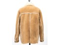 Andrew Marc Tan Suede Shearling Coat, Size XL