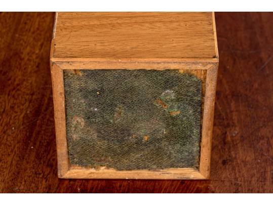 Antique Banded Tea Caddy