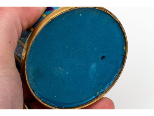 Collection Of Porcelain And Cloisonne