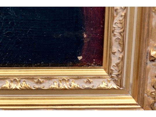 James Bogle (American [NY], 1817-1873) Oil On Canvas, Portrait Of A Gentleman, 1848