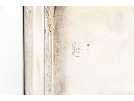 Rogers Smith & Co. Meriden Silver Plate Humidor