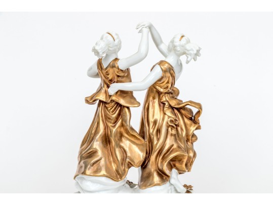 Porcelain Neoclassical Figural Sculpture