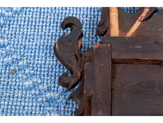 Antique Mahogany Chippendale Mirror, Ca. 1770-1800