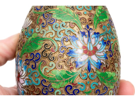 Chinese Cloissone Egg