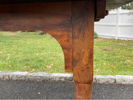 American Primitive Pine Table, Ca. 1780-1820