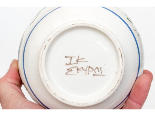 Four Assorted Pieces Of Ceramics