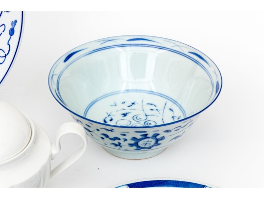 Collection Of Eight Assorted Porcelain Serving Wares