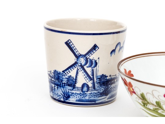 Four Assorted Pieces Of Ceramics